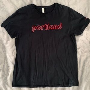 Mens Portland trailblazers t-shirt, XL